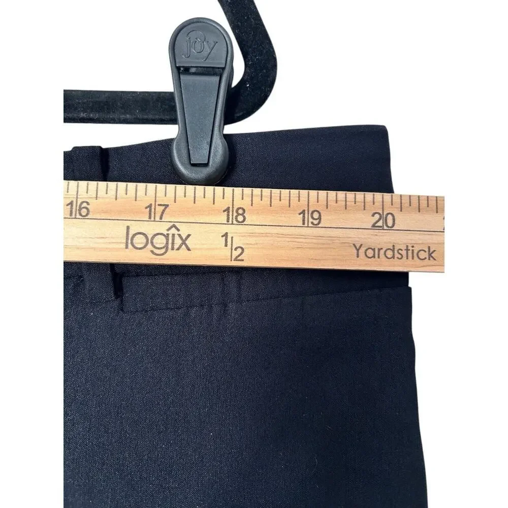 Lane Bryant‎ Shorts Womens Size 20 Black Rayon Blend High Rise Stretch Bermuda